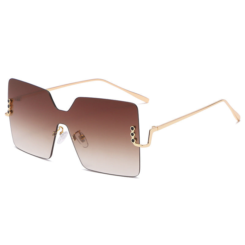 SHD DATES – Frameless Gradient Metal Sunglasses