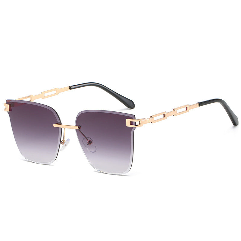 SHD DATES – Frameless Gradient Metal Sunglasses