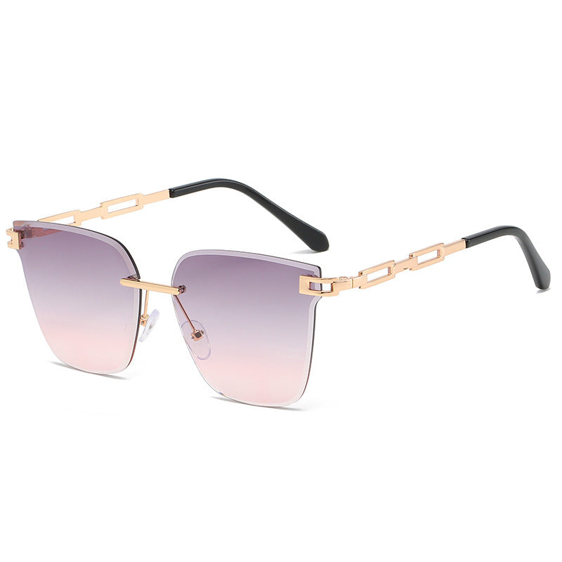 SHD DATES – Frameless Gradient Metal Sunglasses