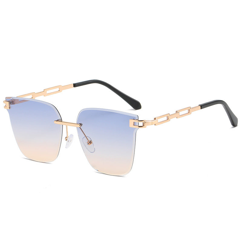 SHD DATES – Frameless Gradient Metal Sunglasses