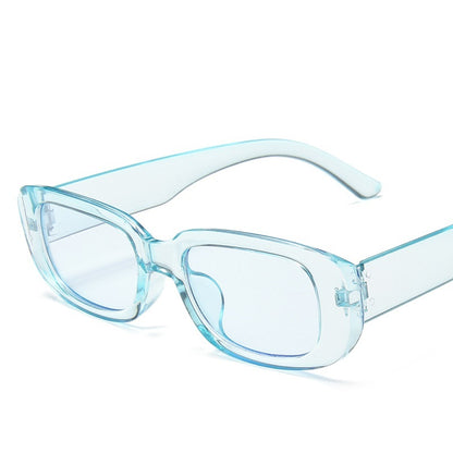 Translucent Thick Frame Sunglasses