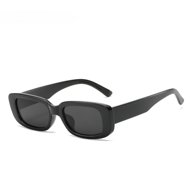 Translucent Thick Frame Sunglasses