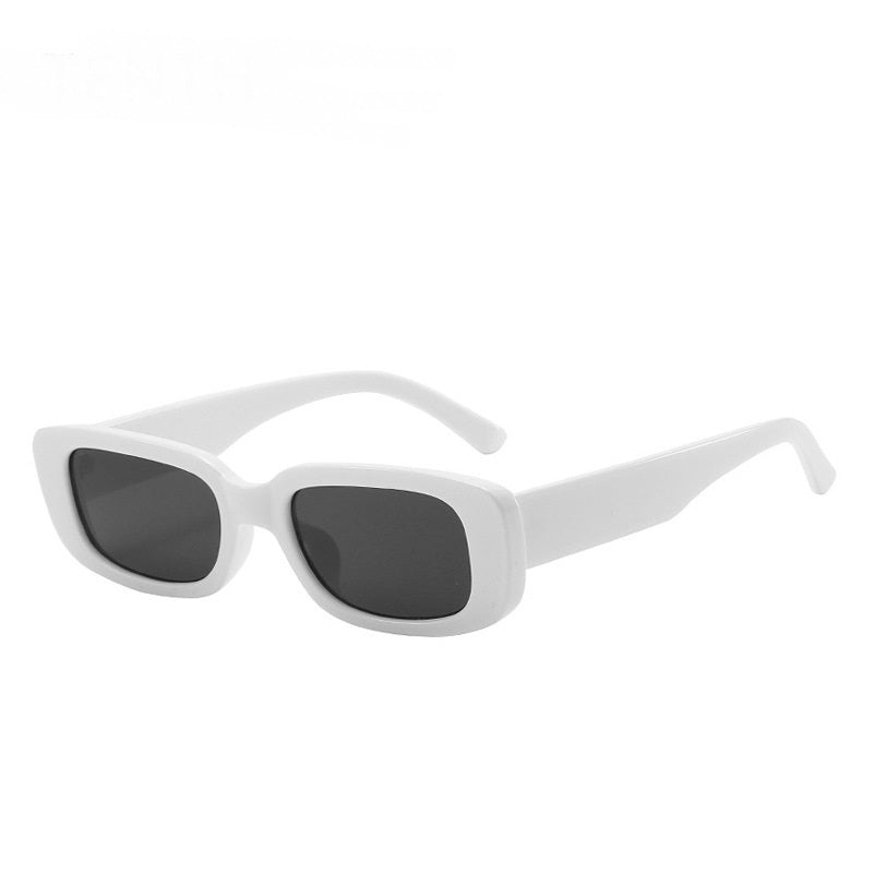 Translucent Thick Frame Sunglasses