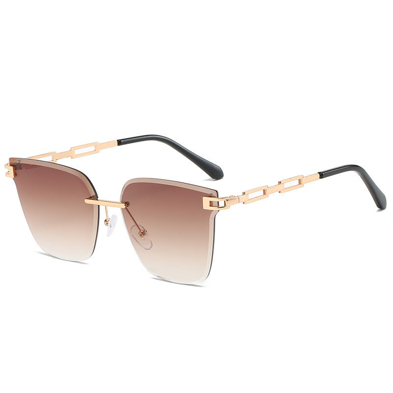 SHD DATES – Frameless Gradient Metal Sunglasses